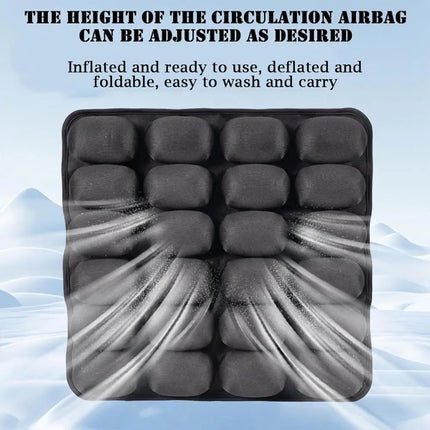ComfortLift | Inflatable Seat Cushion with Adjustable Firmness | Portable Design for Pain-Free Sitting 8
