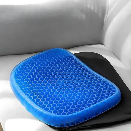 ComfortLift | Orthopedic Gel Seat Cushion with Breathable Honeycomb Design | Tailbone Support for Pain Relief 0