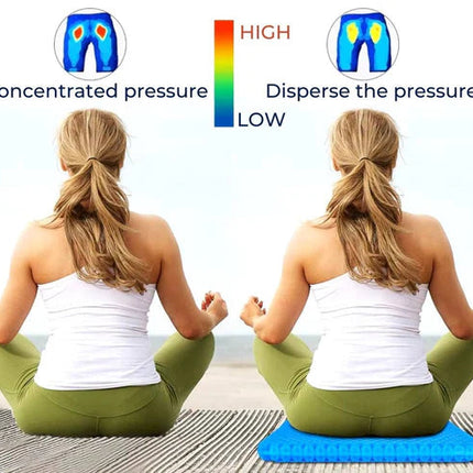 ComfortLift | Orthopedic Gel Seat Cushion with Breathable Honeycomb Design | Tailbone Support for Pain Relief 5