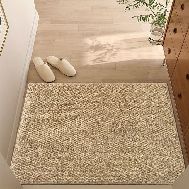 ComfortMat | Absorbent Indoor-Outdoor Door Mat with Anti-Slip Backing | Machine Washable for Easy Maintenance 0