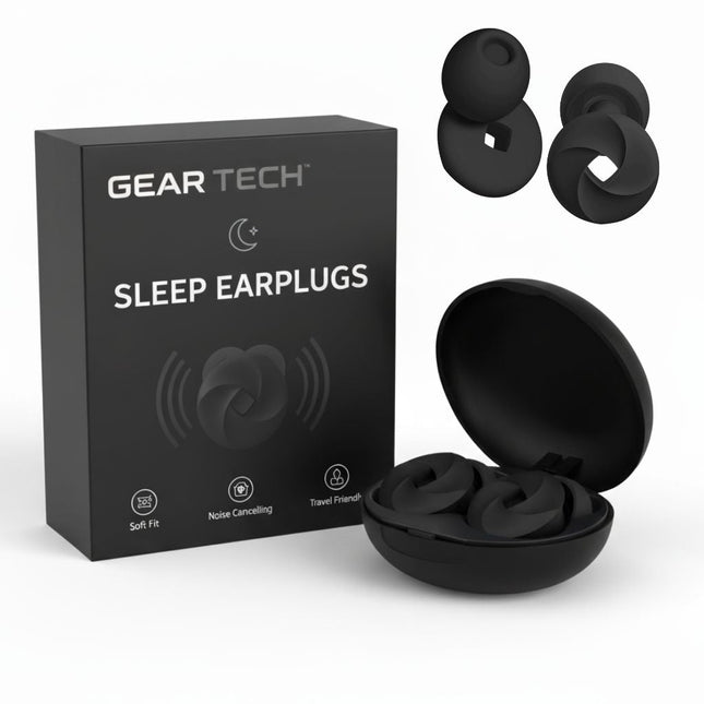 ComfortNest | Ear Plugs for Sleep with 33 dB Noise Reduction | Soft Silicone Design for All-Night Comfort 0