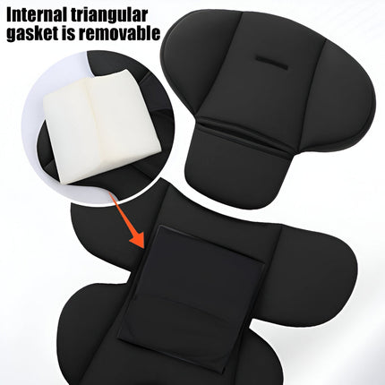 ComfortNest | Kids Car Seat Cushion with Shaped Support Design | Travel-Friendly Insert for Cozy Rides 6