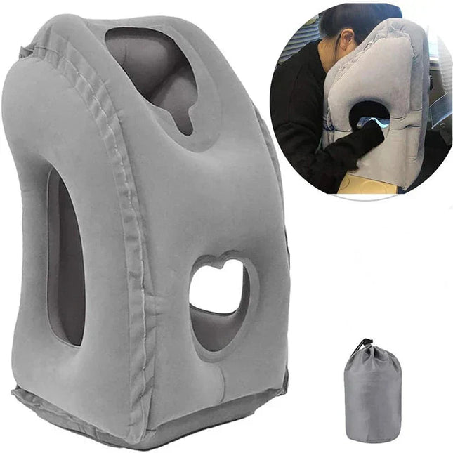 ComfortRest | Ergonomic Travel Pillow for Neck & Head with 45° Angle Support | Compact Design for Ultimate Comfort 0