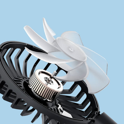 Comfort Breeze | Portable Car Fan with Dual-Head Design & 360° Rotation | USB Fan for Optimal Airflow 4