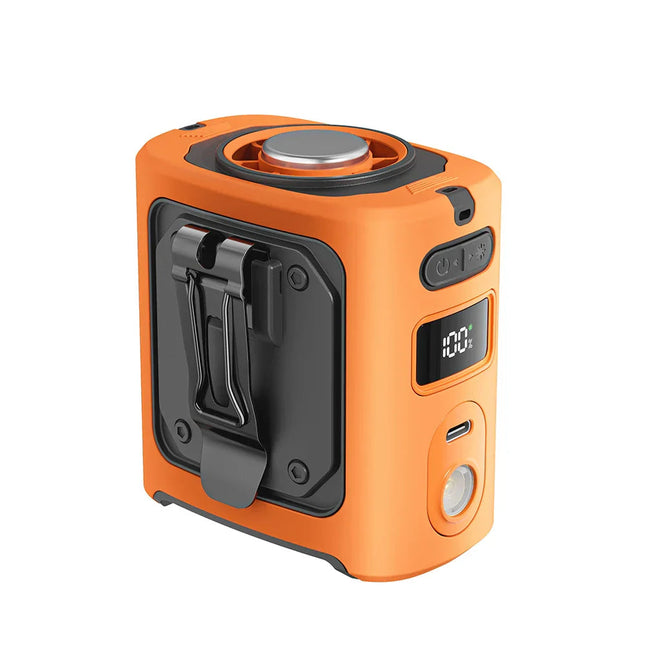 Comfort Breeze | Portable Waist Fan with 8000mAh Battery & 100 Speed Settings | Versatile Design for Ultimate Cooling 0