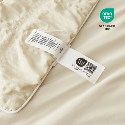 Comfort Collection | Cooling Comforter with Advanced Airflow | Lightweight Seersucker Design for Hot Sleepers 8