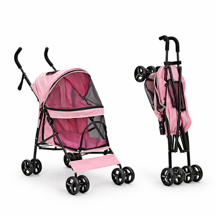 Comfort Collection | Pet Stroller for Dogs & Cats with Lightweight Design | Foldable & Breathable for Easy Travel 7