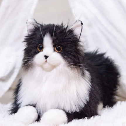 Comfort Companion | Realistic Plush Cat Stuffed Animal with Soft Texture | Ideal for Relaxation and Comfort 4
