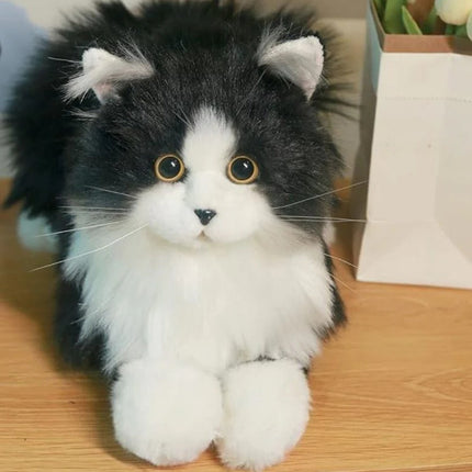 Comfort Companion | Realistic Plush Cat Stuffed Animal with Soft Texture | Ideal for Relaxation and Comfort 5
