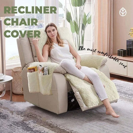 Comfort Cover | Universal Recliner Chair Cover with Soft One-Piece Design | Protects from Stains and Pet Hair 5