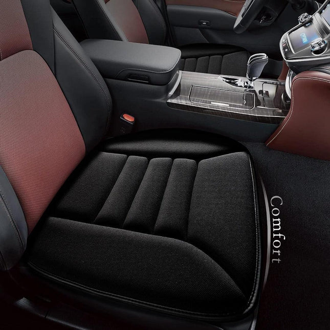 Comfort Cushion | Memory Foam Car Seat Cushion with Ergonomic Support | Lumbar Back Relief for Pain-Free Driving 0