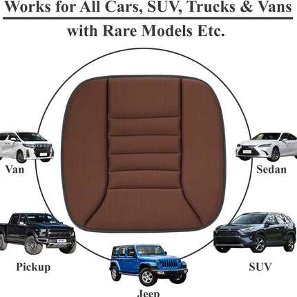 Comfort Cushion | Memory Foam Car Seat Cushion with Ergonomic Support | Lumbar Back Relief for Pain-Free Driving 5