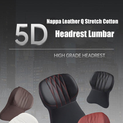 Comfort Drive | Ergonomic Memory Foam Neck Pillow with Soft Leather Cover | Universal Fit for Relaxed Travel 11