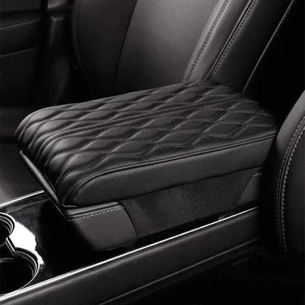 Comfort Drive | Leather Car Armrest Cushion with Memory Foam Support | Ergonomic Design for Driving Comfort 5