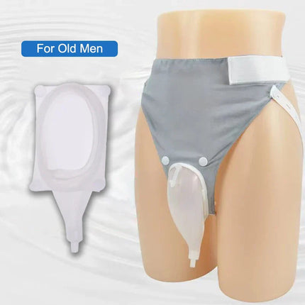 Comfort Fit | Adult Urine Collector with Silicone Cavity & Breathable Cotton Underwear | Leakproof Design for Secure Use 9