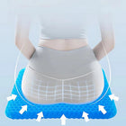 Comfort Gel Cushion | Cooling Seat Cushion with Breathable Design | Flexible Support for Pain Relief 0