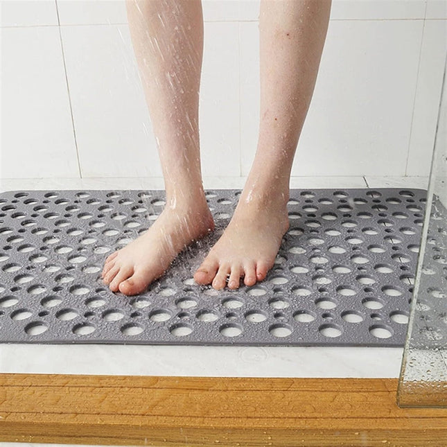 Comfort Grip | Non-Slip Shower Mat with Antibacterial Surface | Safe and Hygienic Bathing Experience 1