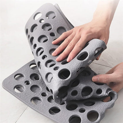 Comfort Grip | Non-Slip Shower Mat with Antibacterial Surface | Safe and Hygienic Bathing Experience 5