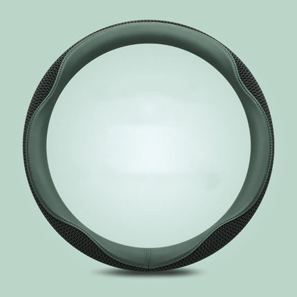 Comfort Grip | Ultra-Thin Car Steering Wheel Cover with Ice Silk Fabric | Moisture-Wicking Design for Enhanced Comfort 4