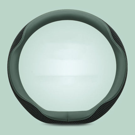 Comfort Grip | Ultra-Thin Car Steering Wheel Cover with Ice Silk Fabric | Moisture-Wicking Design for Enhanced Comfort 5