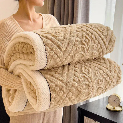 Comfort Haven | Double-Sided Thickened Blanket with Reversible Design | Soft, Breathable Fabric for Year-Round Comfort 6