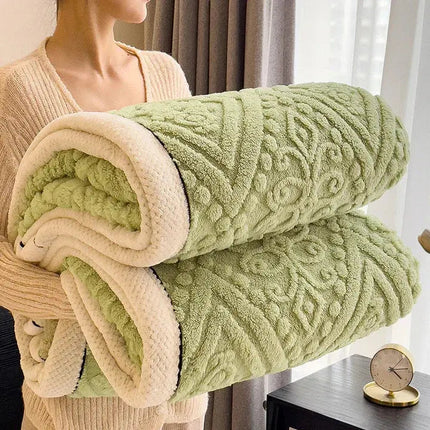 Comfort Haven | Double-Sided Thickened Blanket with Reversible Design | Soft, Breathable Fabric for Year-Round Comfort 7