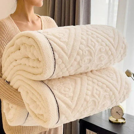 Comfort Haven | Double-Sided Thickened Blanket with Reversible Design | Soft, Breathable Fabric for Year-Round Comfort 8