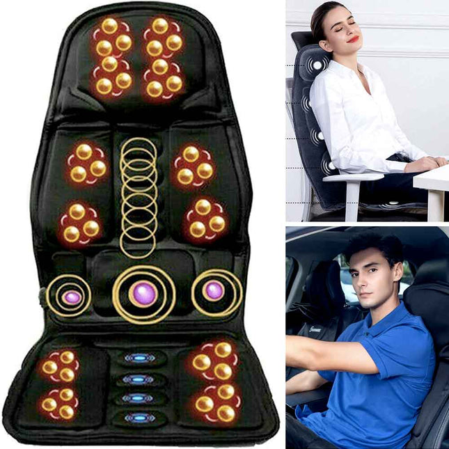 Comfort Haven | Heated Massage Cushion with Customizable Settings | Ergonomic Design for Deep Relaxation 0