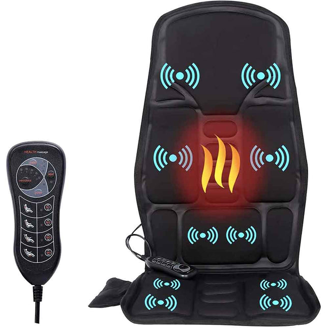 Comfort Haven | Heated Massage Cushion with Customizable Settings | Ergonomic Design for Deep Relaxation 1