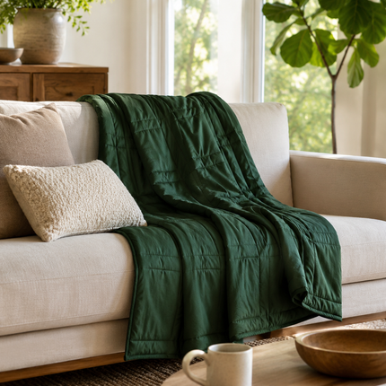 Comfort Haven | King Size Weighted Blanket with Soft, Breathable Fabric | Calming Layer for Ultimate Relaxation 0