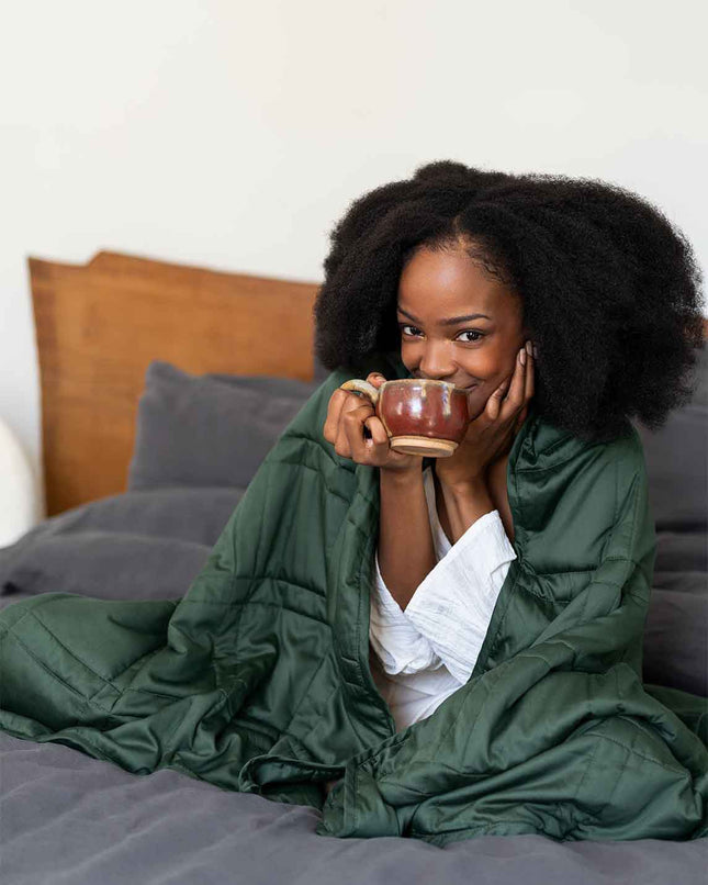 Comfort Haven | King Size Weighted Blanket with Soft, Breathable Fabric | Calming Layer for Ultimate Relaxation 1