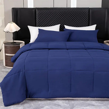 Comfort Haven | Lightweight Reversible Comforter with Diagonal Weave Design | All-Season Bedding Set for Cozy Sleep 3