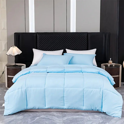 Comfort Haven | Lightweight Reversible Comforter with Diagonal Weave Design | All-Season Bedding Set for Cozy Sleep 4