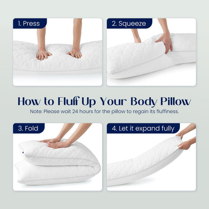 Comfort Haven | Pregnancy Body Pillow with Adjustable Cooling Fabric | Versatile Support for Sleep and Maternity Comfort 7
