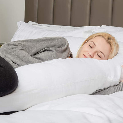 Comfort Haven | U-Shaped Pregnancy Pillow with Soft Cotton Cover | Ultimate Support for Restful Sleep 1