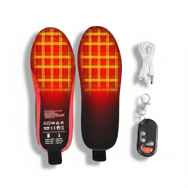 Comfort Heat | Rechargeable Heated Insoles with Wireless Remote Control | Custom Fit for Winter Warmth 0