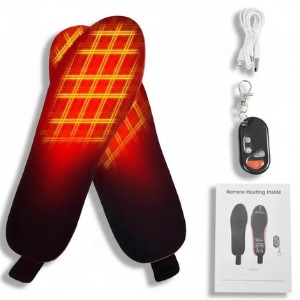 Comfort Heat | Rechargeable Heated Insoles with Wireless Remote Control | Custom Fit for Winter Warmth 3