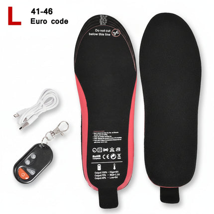 Comfort Heat | Rechargeable Heated Insoles with Wireless Remote Control | Custom Fit for Winter Warmth 7