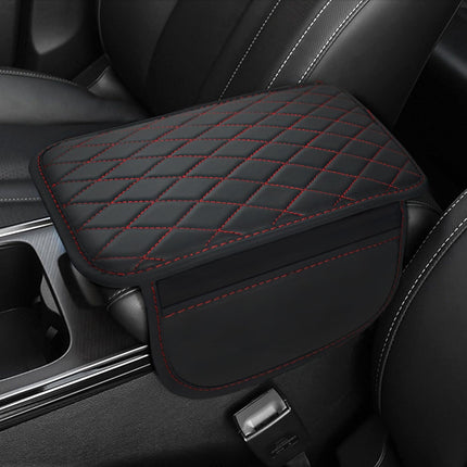 Comfort Luxe | PU Leather Car Armrest Mat with Storage Pockets | Stylish Protection for Your Vehicle 5