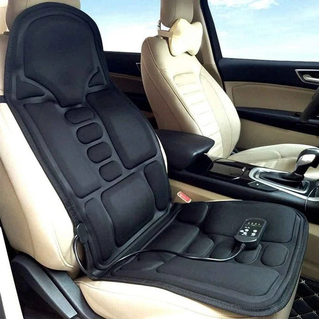Comfort Massage Seat Cushion | Rechargeable with 8 Vibration Levels & Heating Feature for Ultimate Relaxation 0