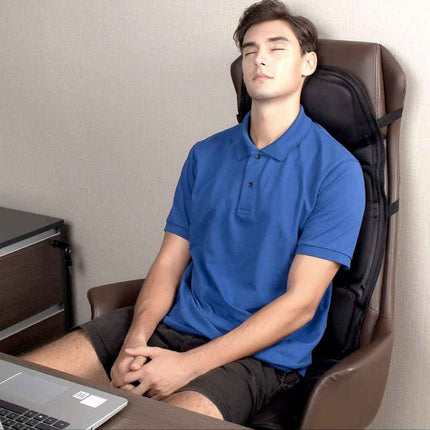 Comfort Oasis | Heated Massage Cushion with Customizable Settings | Ergonomic Design for Ultimate Relaxation 4