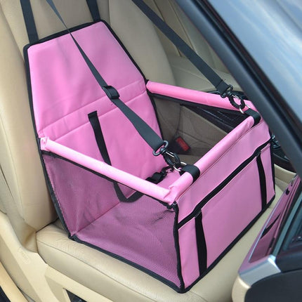 Comfort Pet Car Safety Seat with Secure Harness Straps for Safe Travel 2