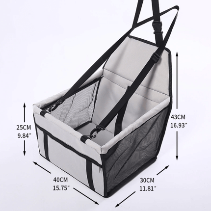 Comfort Pet Car Safety Seat with Secure Harness Straps for Safe Travel 6