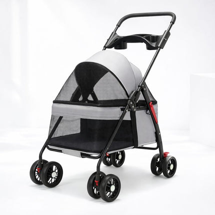 Comfort Pet Gear | Dog Stroller with Lightweight Foldable Design | Easy Travel for Small Pets 8