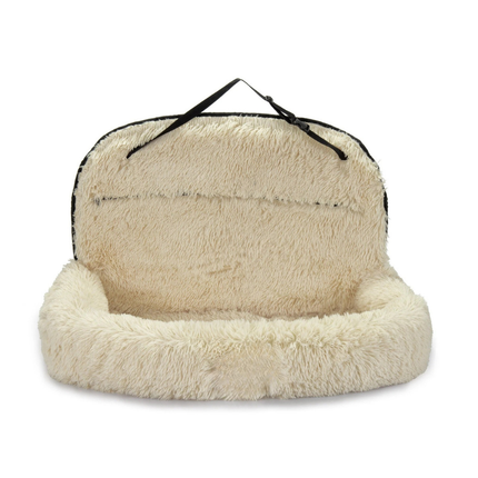 Comfort Pet Travel Bed | Memory Foam Cushion with 2-in-1 Design for Ultimate Comfort 12