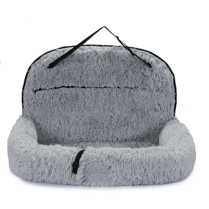 Comfort Pet Travel Bed | Memory Foam Cushion with 2-in-1 Design for Ultimate Comfort 7