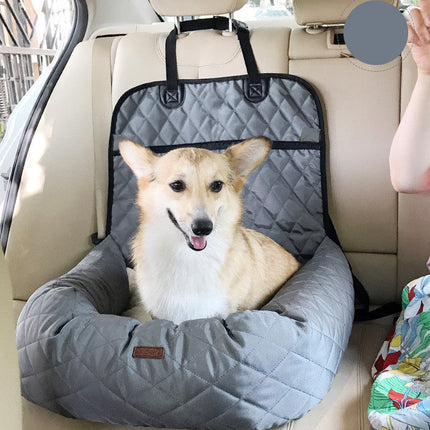 Comfort Pet | Dog Car Bed with Secure Design & Plush Padding | Travel Safety for Dogs 0