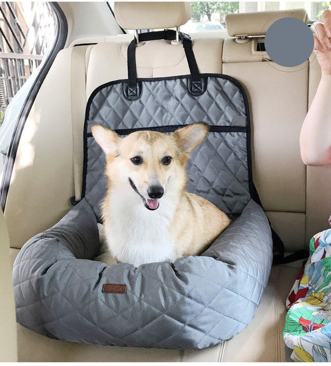 Comfort Pet | Dog Car Bed with Secure Design & Plush Padding | Travel Safety for Dogs 0