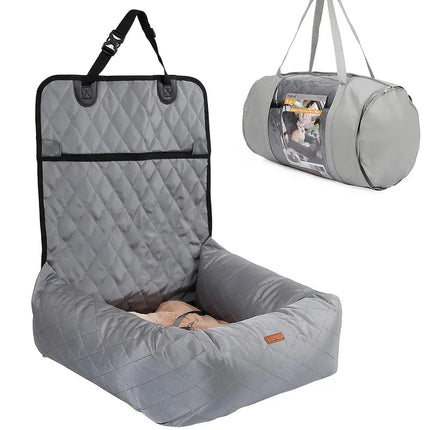 Comfort Pet | Dog Car Bed with Secure Design & Plush Padding | Travel Safety for Dogs 1