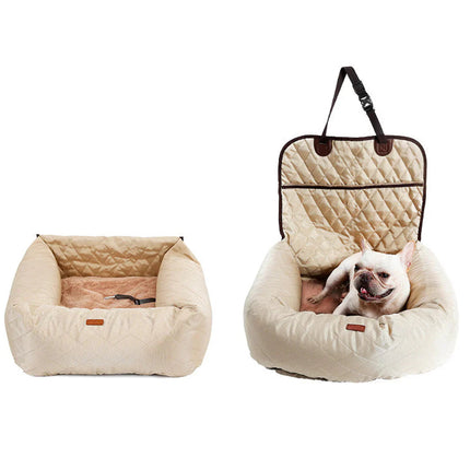 Comfort Pet | Dog Car Bed with Secure Design & Plush Padding | Travel Safety for Dogs 2